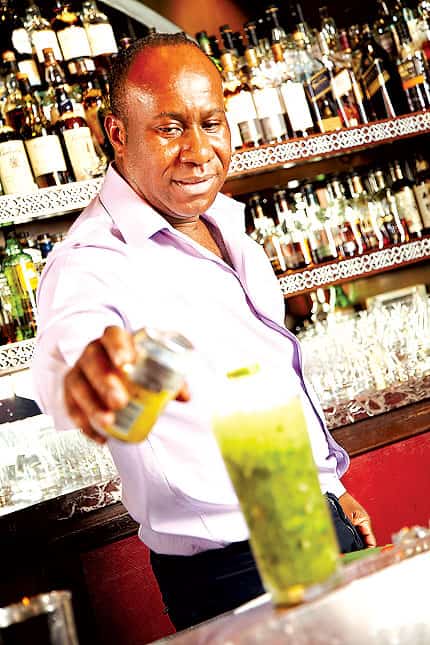 Douglas Ankrah, Master blender, at work